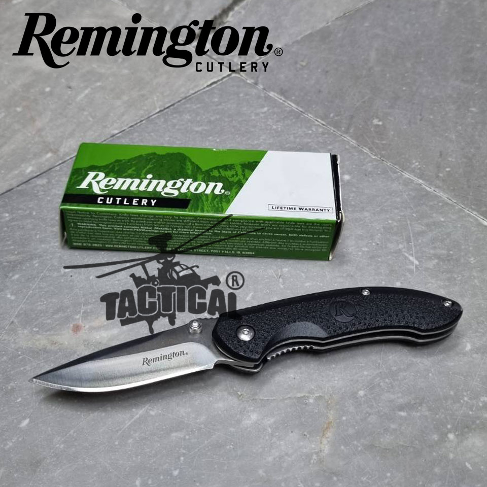 มีดพับ มีกริปเหน็บ ยี่ห้อ Remington R 10004-B ของแท้