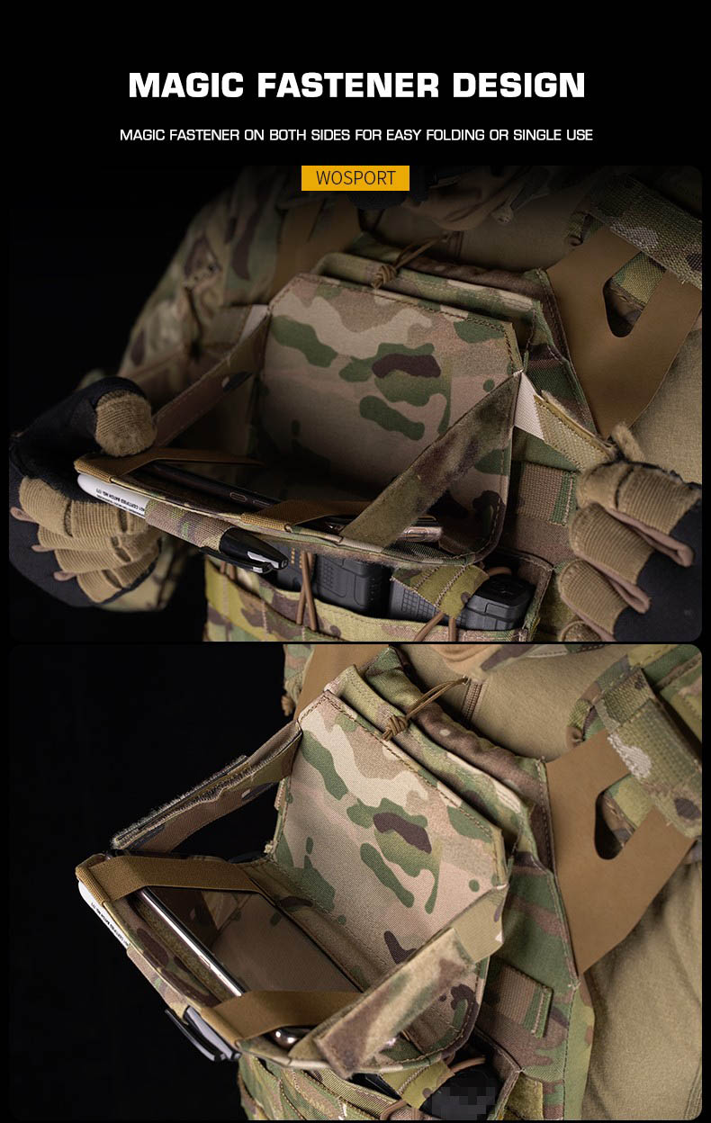 เคสโทรศัพท์ติดเสื้อเวส ทรง Admin Pouch