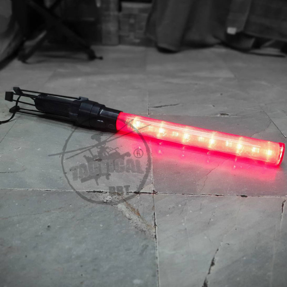 กระบองไฟจราจร มีขาตั้ง