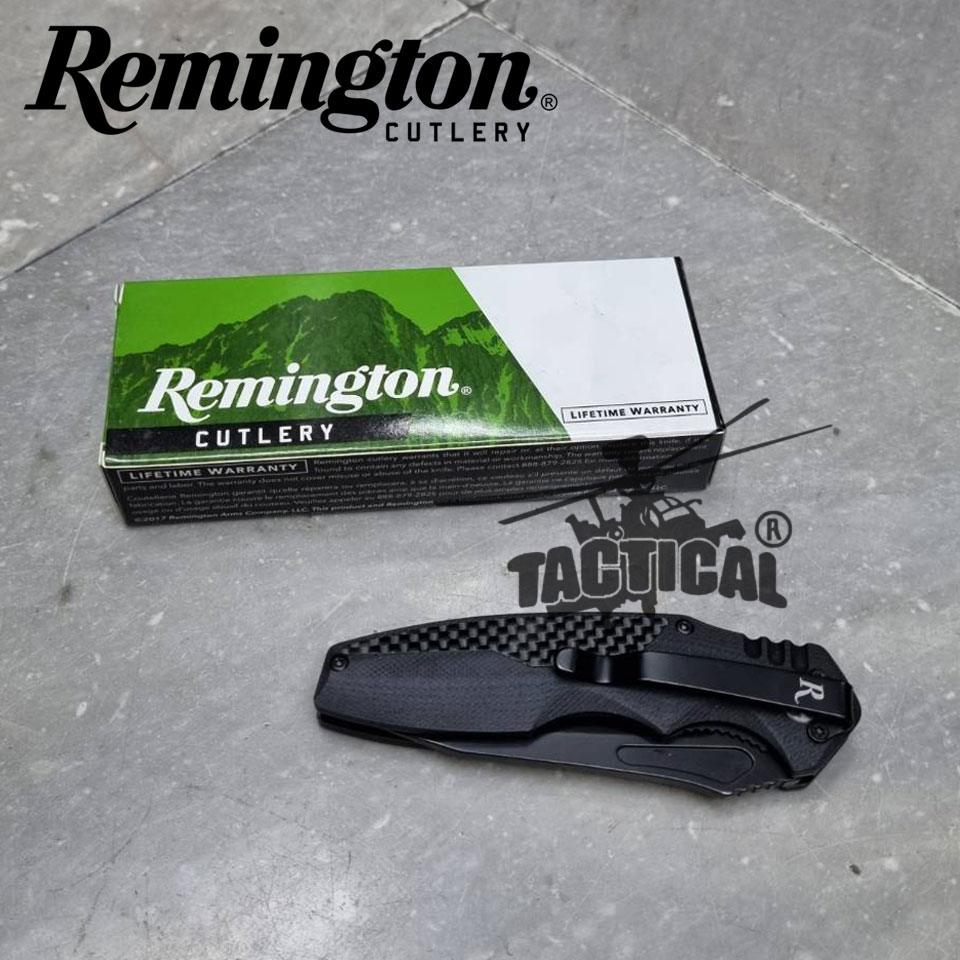 มีดพับ มีกริปเหน็บ ยี่ห้อ Remington R 30001-B ของแท้