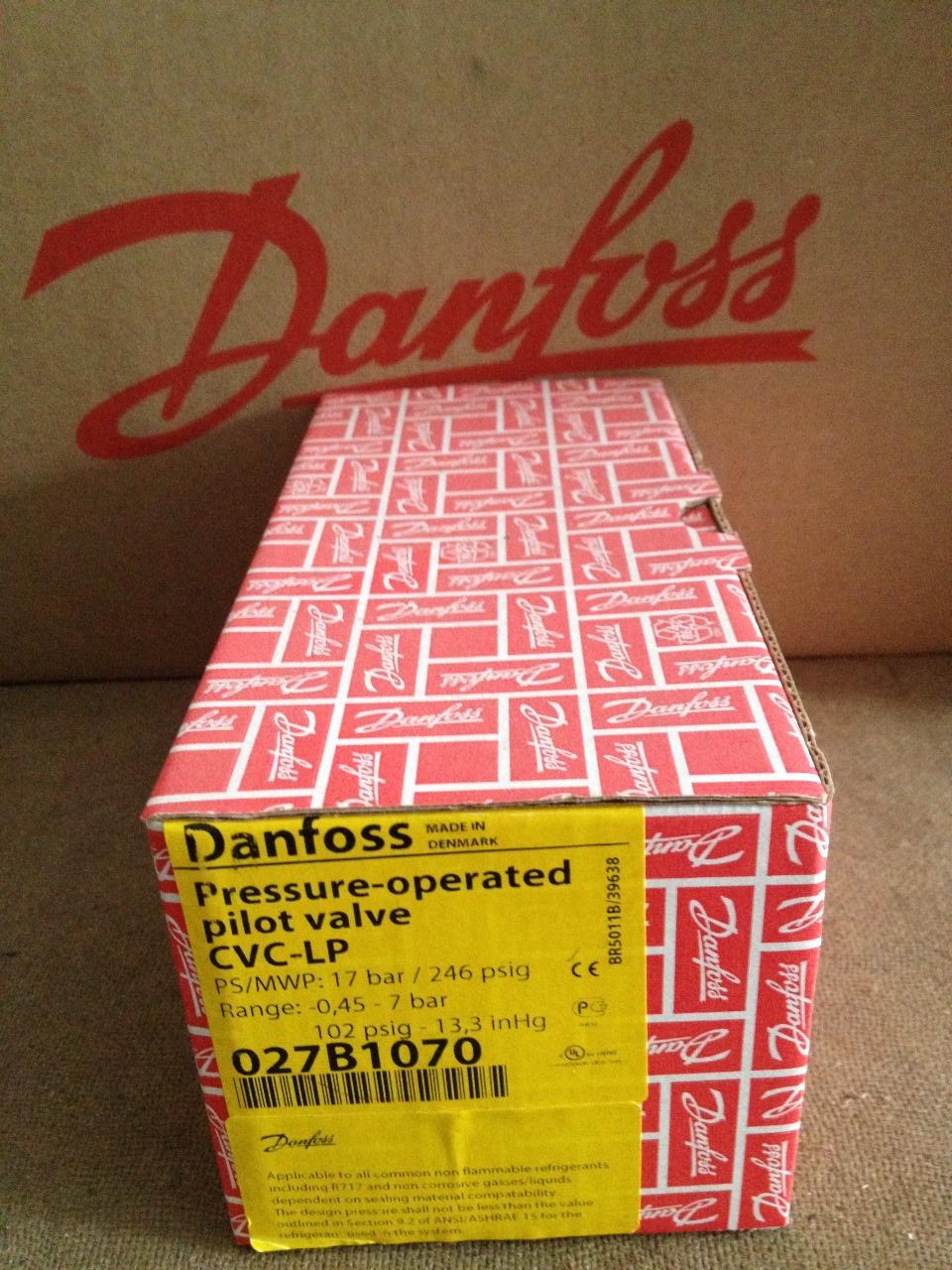 Pressure-operated pilot valve CVC-LP