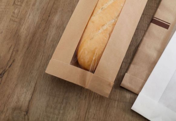 ถุงใส่ขนมปังบาเก็ต (ขนมปังแท่งสั้น-ยาว) แพ็ค 25-50 ชิ้น