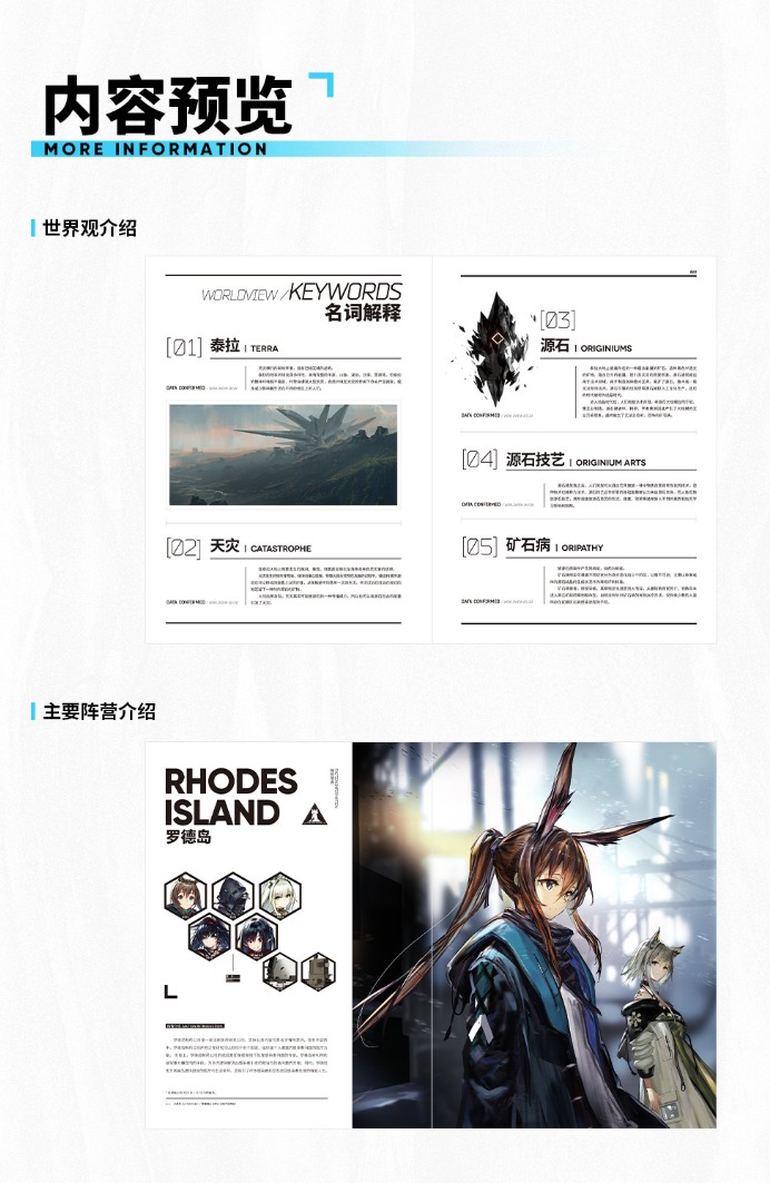 (พรีออเดอร์) ARKNIGHTS Artbook Vol.1 RESET 2023