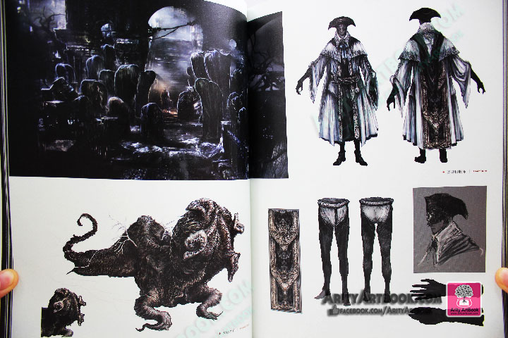 Bloodborne Official Art Works Art Book