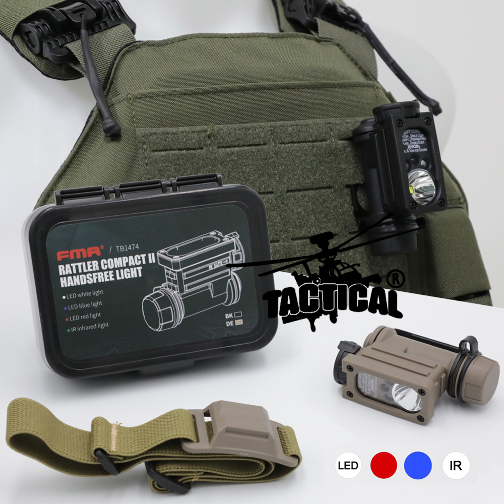 ไฟฉายคาดหัว SIDEWINDER COMPACT II HANDS FREE LIGHT ยี่ห้อ FMA