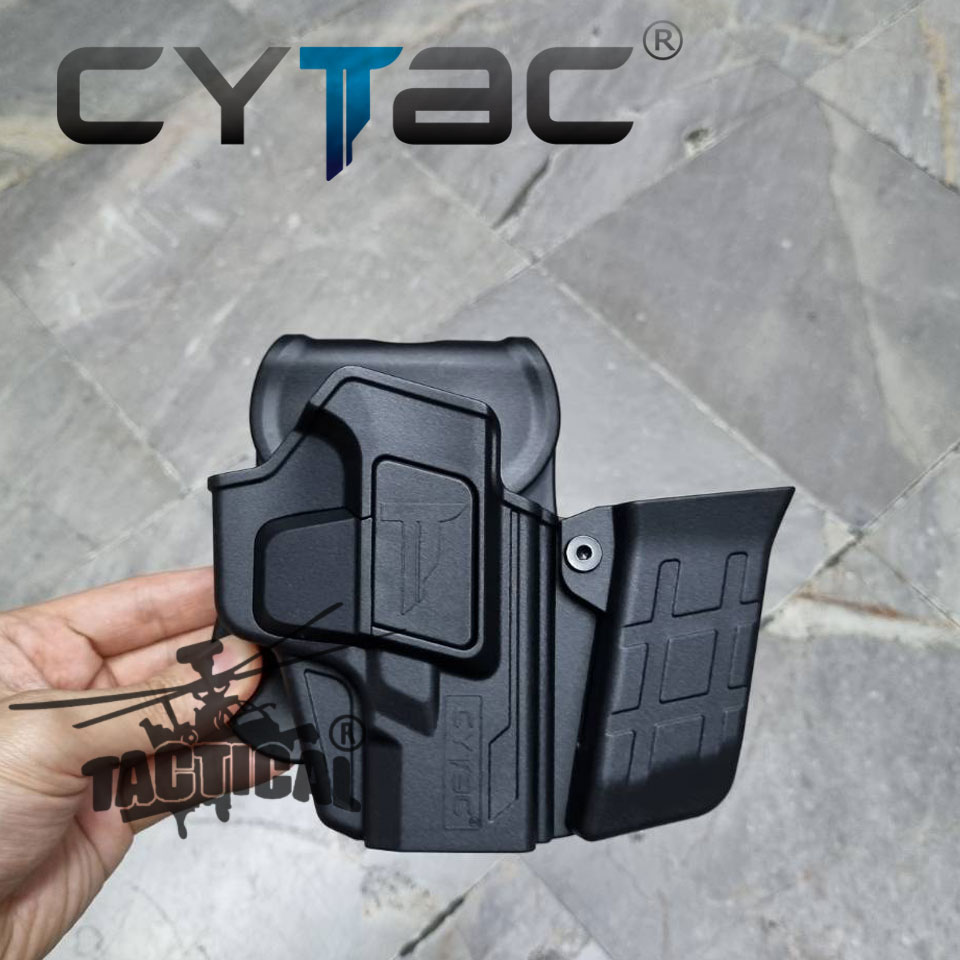 (ของแท้) ซองพกนอก Cytac ปลดนิ้วชี้ + ซองแม็ก