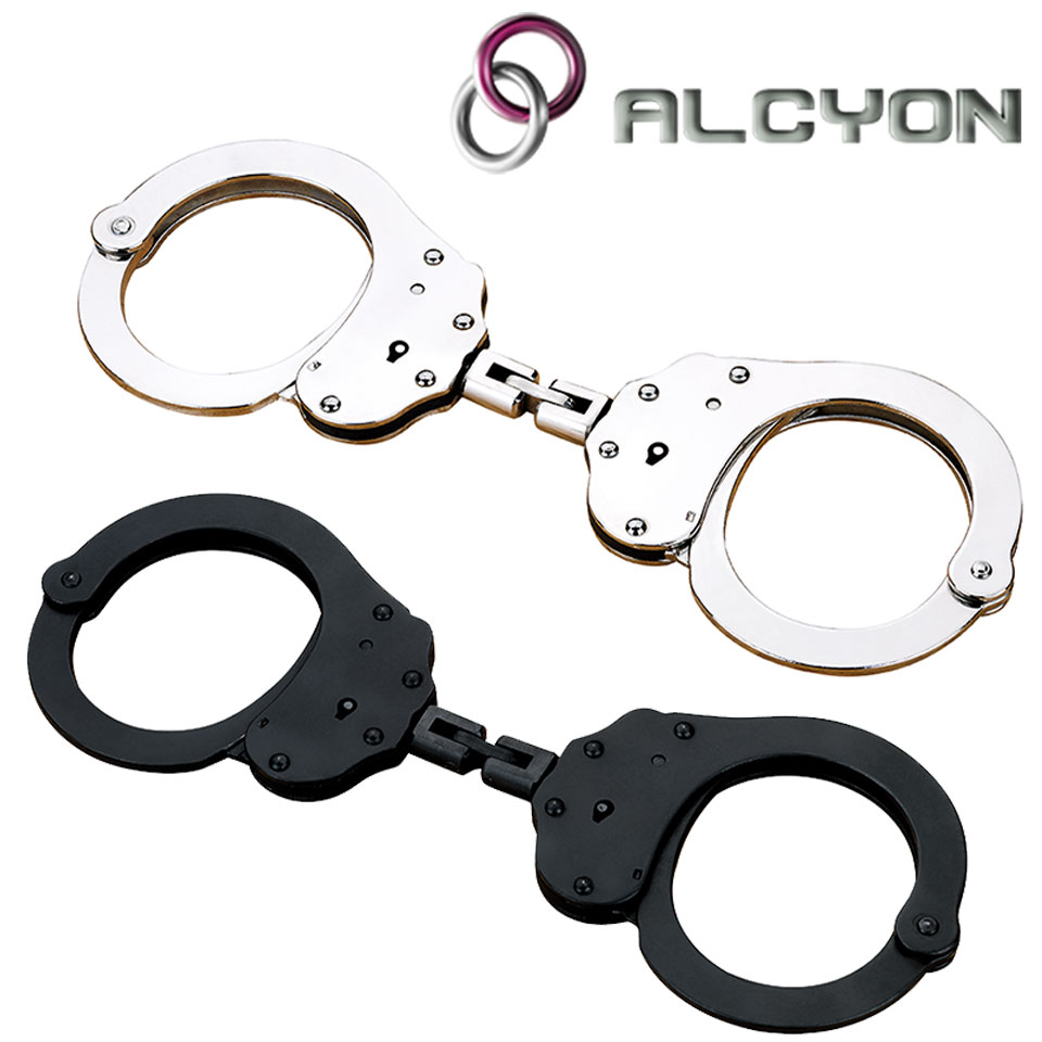 กุญแจมือห่วง ยี่ห้อ Alcyon รุ่น Hoop Model (Made in Spain)