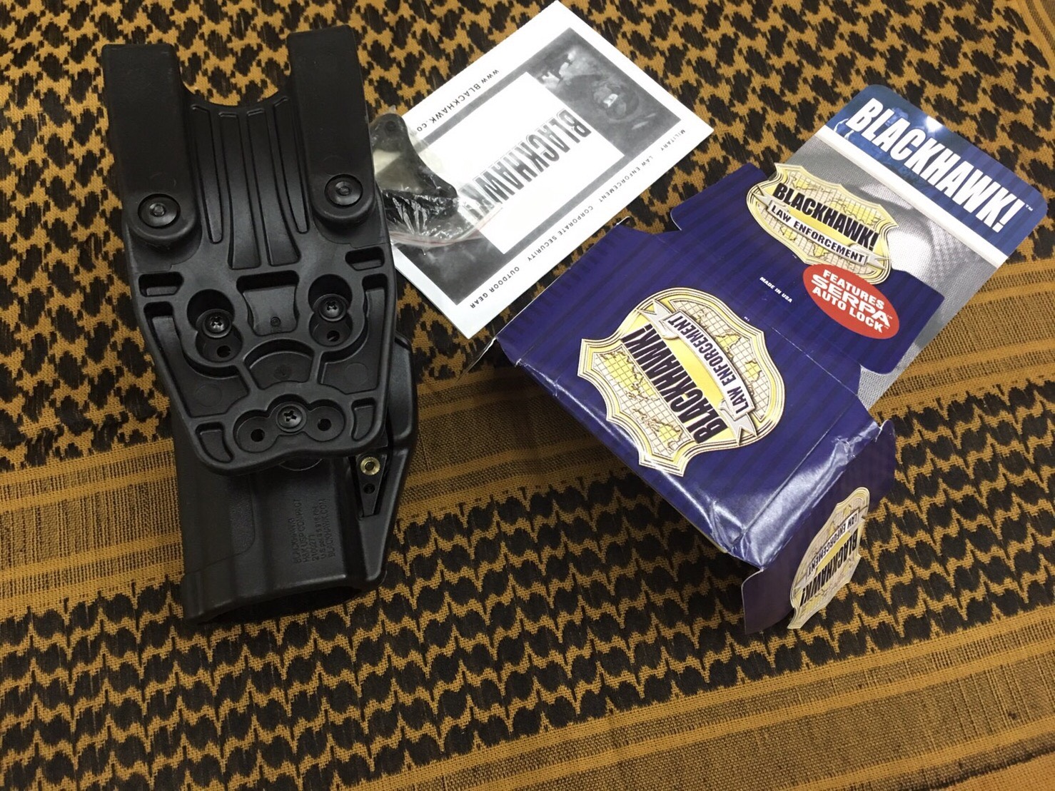 ซองปืน Level 3 ลดต่ำ BK ขนาด H&K USP.45 Compact