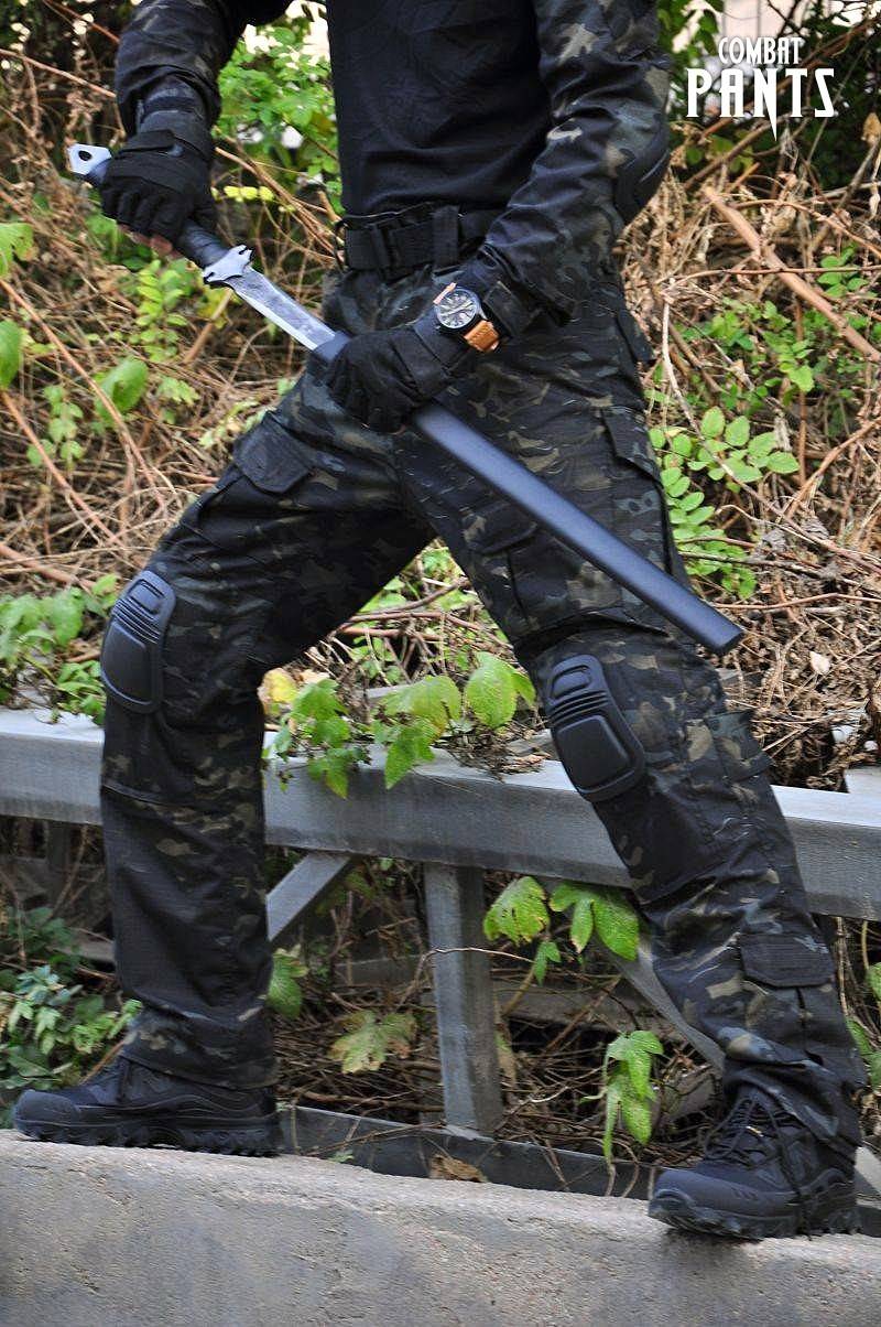 กางเกงสนับเข่า Combat Pants MCBK