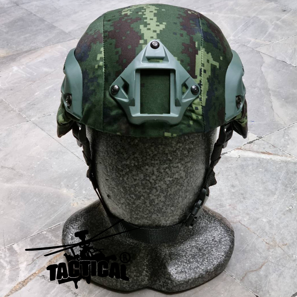 หมวก Mich 2000 พร้อมผ้าคลุม