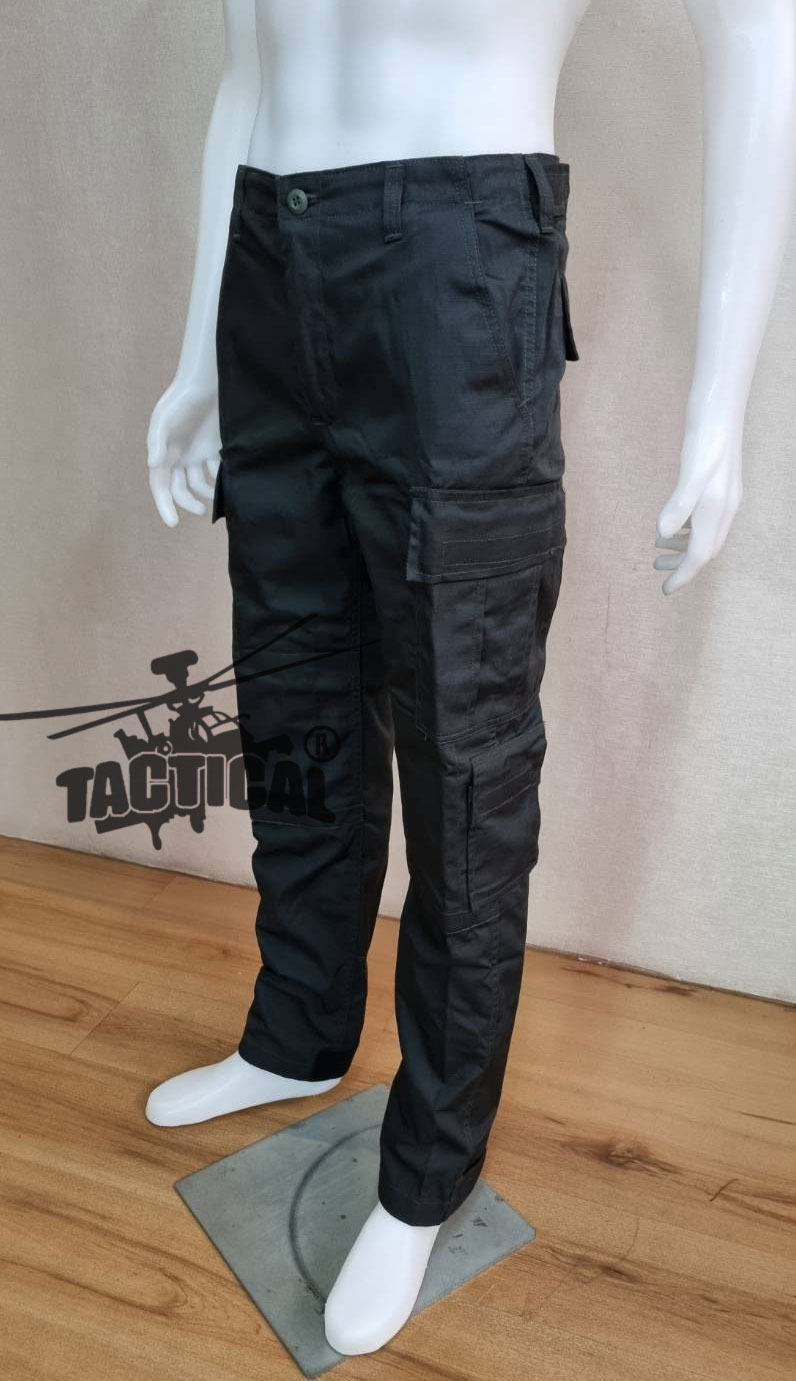 กางเกงเดี่ยว ACU(5) เขียวเข้ม ผ้ากันลม (มีตีนตุ๊กแกปลายขา)