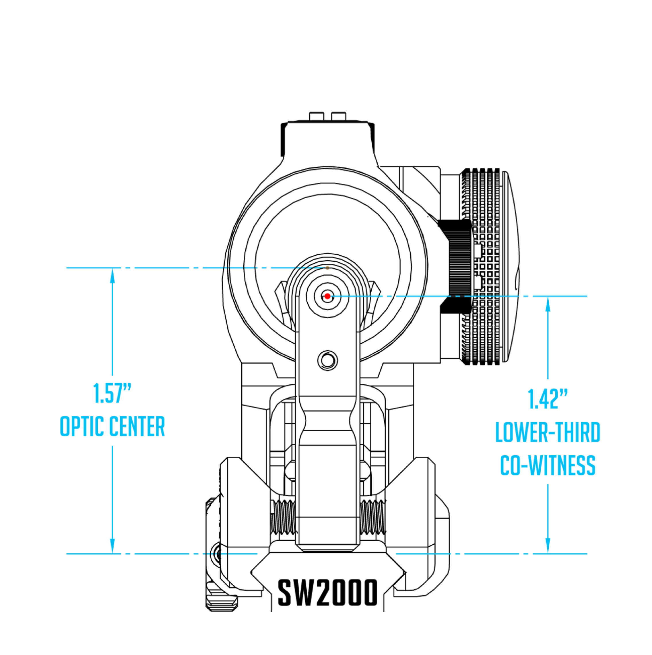 ศูนย์หน้า-หลัง พับได้ Scalarworks PEAK/02