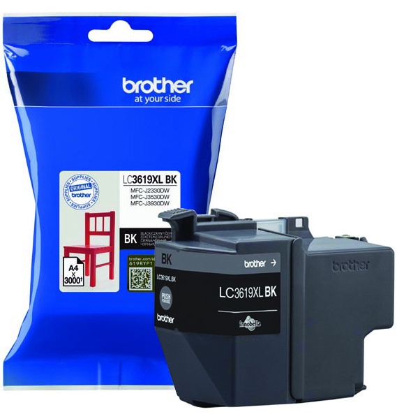 หมึกพริ้นท์เตอร์ Brother รุ่น LC3619XL-BK