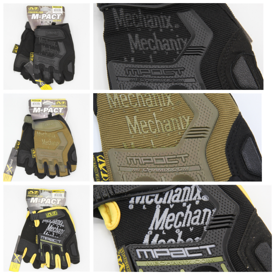 ถุงมือครึ่งนิ้ว Mechanix รุ่น M-Pact