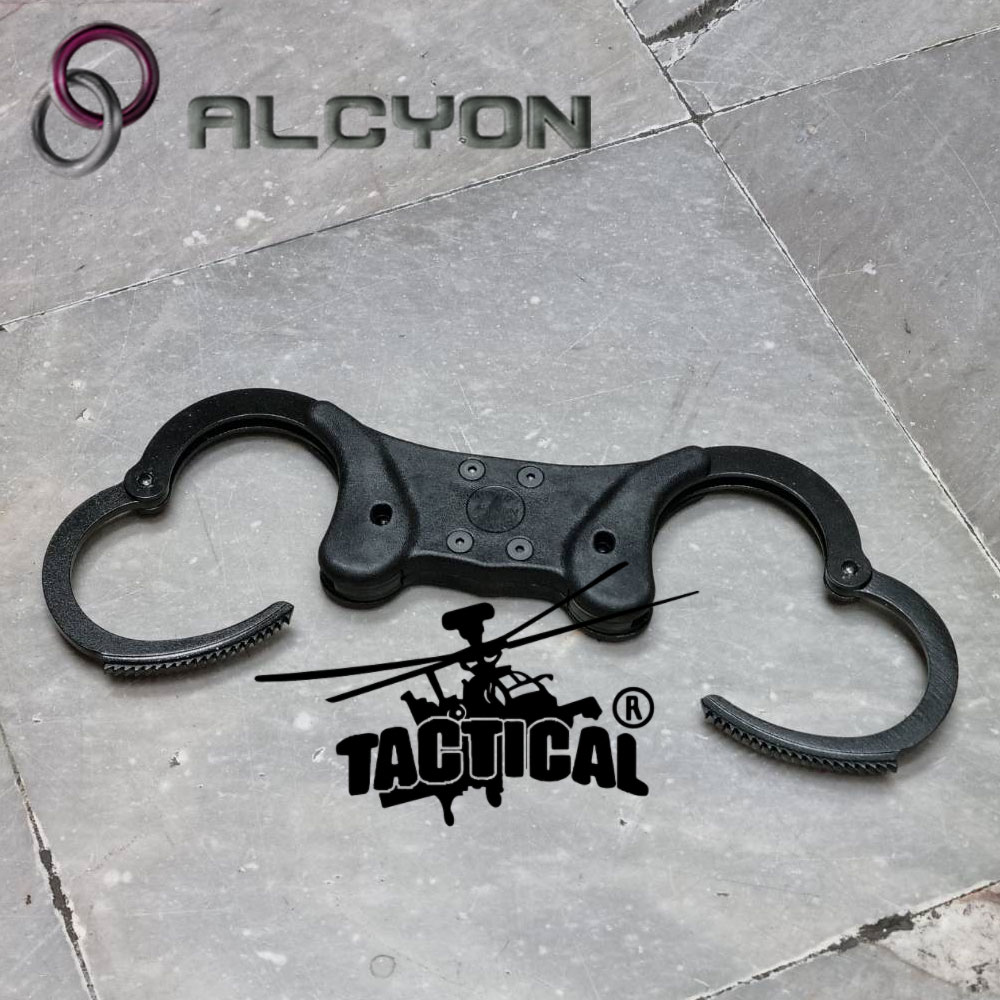 กุญแจมือแข็ง ยี่ห้อ Alcyon รุ่น Rigid (Made in Spain) มีซองผ้าขายแยก