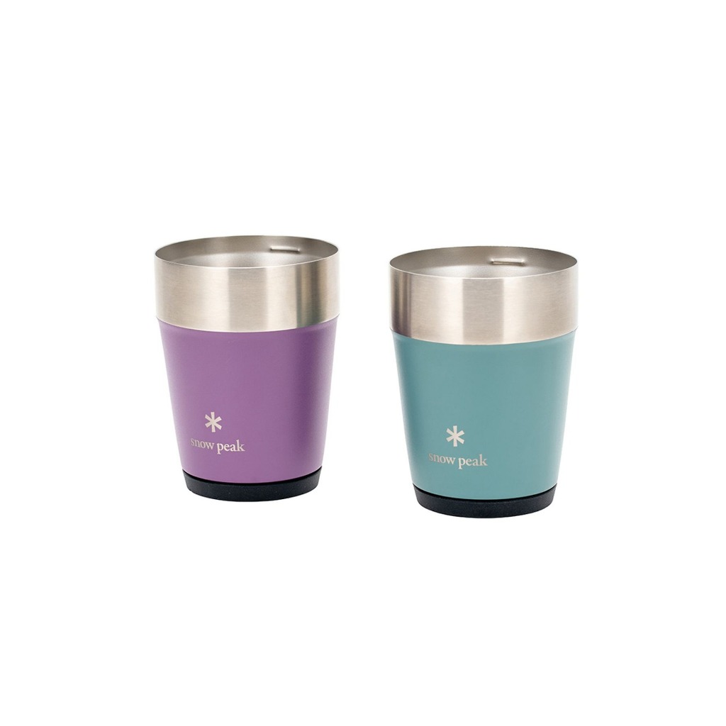 Snow Peak Thermo Tumbler 360 DUO SET 2025 Autumn Edition สโนว์พีค แก้วเก็บความร้อนเย็น 1ชุด 2สี แก้วขนาด 360 ml snowpeak