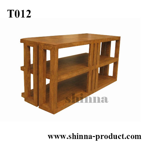 ชั้นวางเครื่องเสียงไม้แท้แบบญี่ปุ่น T012