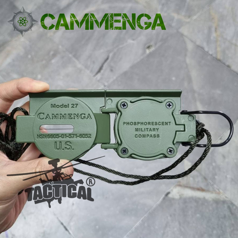 เข็มทิศ US. แท้ ของใหม่ (Phosphorescent Lensatic Compass 27)