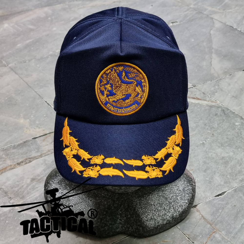 หมวกแก๊ป กรมการปกครอง ซิปหลัง (หมวกปฏิบัติการนอกเครื่องแบบ ตามระเบียบกรมการปกครอง ฉบับที่ 2 พ.ศ. 2568) ไม่ช่อ / 1 ช่อ / 2 ช่อ