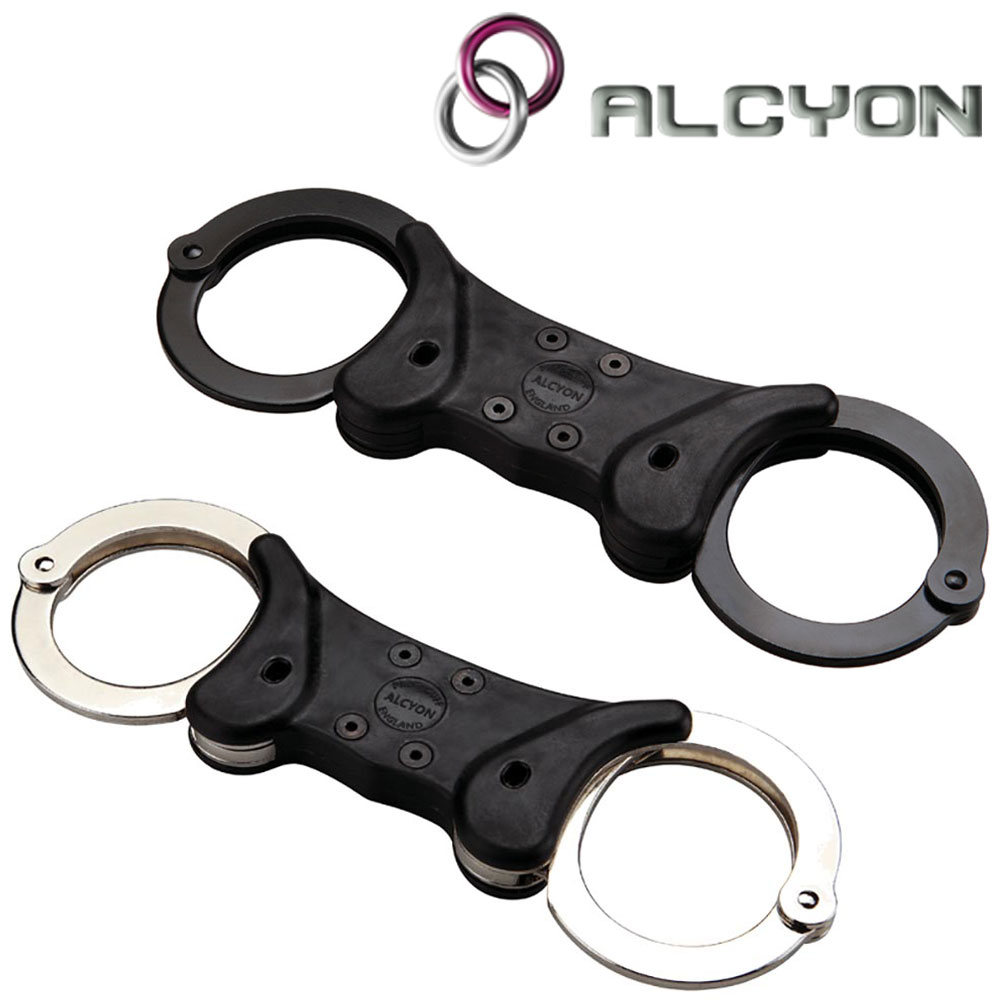 กุญแจมือแข็ง ยี่ห้อ Alcyon รุ่น Rigid (Made in Spain) มีซองผ้าขายแยก