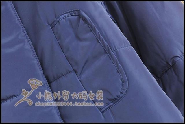 PreOrderคนอ้วน - เสื้อกันหนาวแฟชั่น ไซส์ใหญ่ คนอ้วน แจ๊คเก็ตผ้าร่ม บุนวมหนา มีHood สี : น้ำเงิน / แดง / ดำ