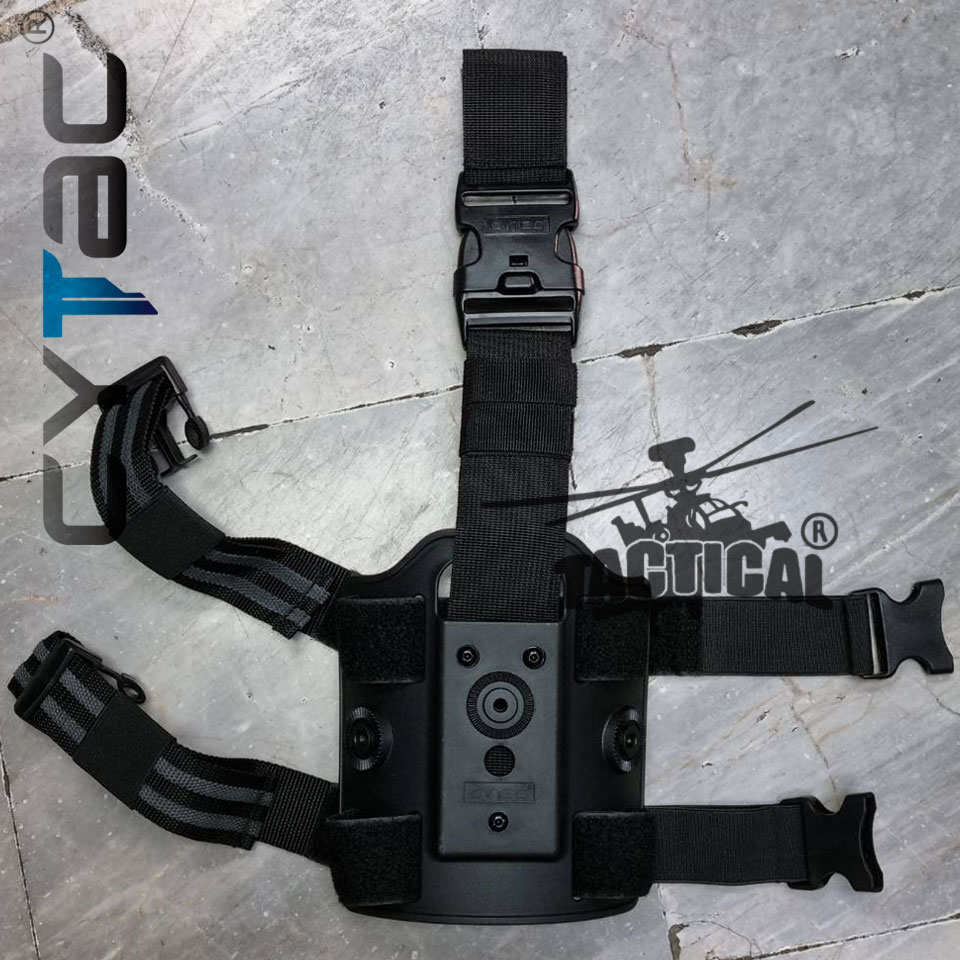 (ของแท้) เพลทติดกับซองปืน Cytac รัดขา