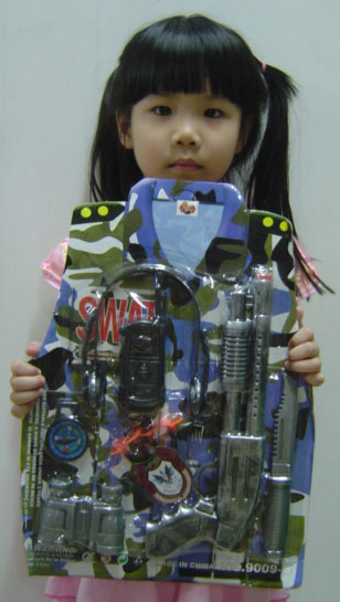 แผงปืนตำรวจ2แบบ