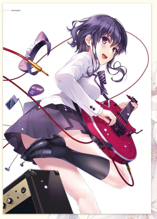 Artbook วิธีปั้นสาวบ้านให้มาเป็นนางเอกของผม 1 Flat.