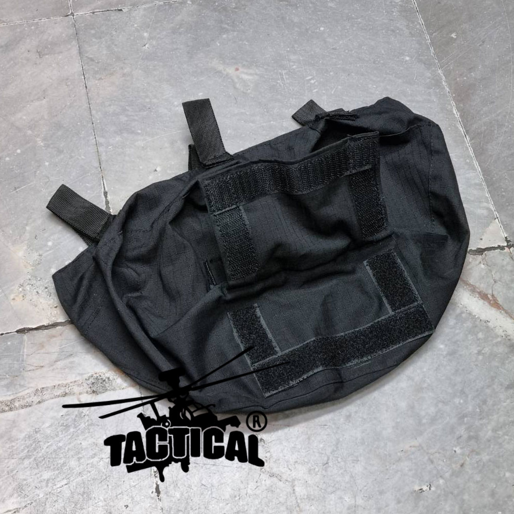 ผ้าคลุมหมวกคอบร้า มีสายรัดแว่น ช่องใส่แผนที่