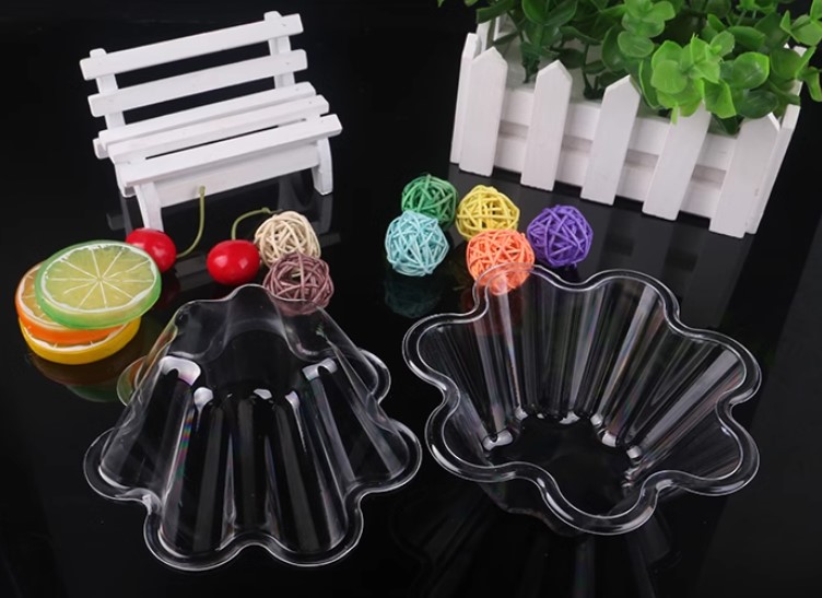 ถ้วยไอศครีม ของหวาน แพ็ค 100 ชิ้น (ไม่มีสติ๊กเกอร์แถม)