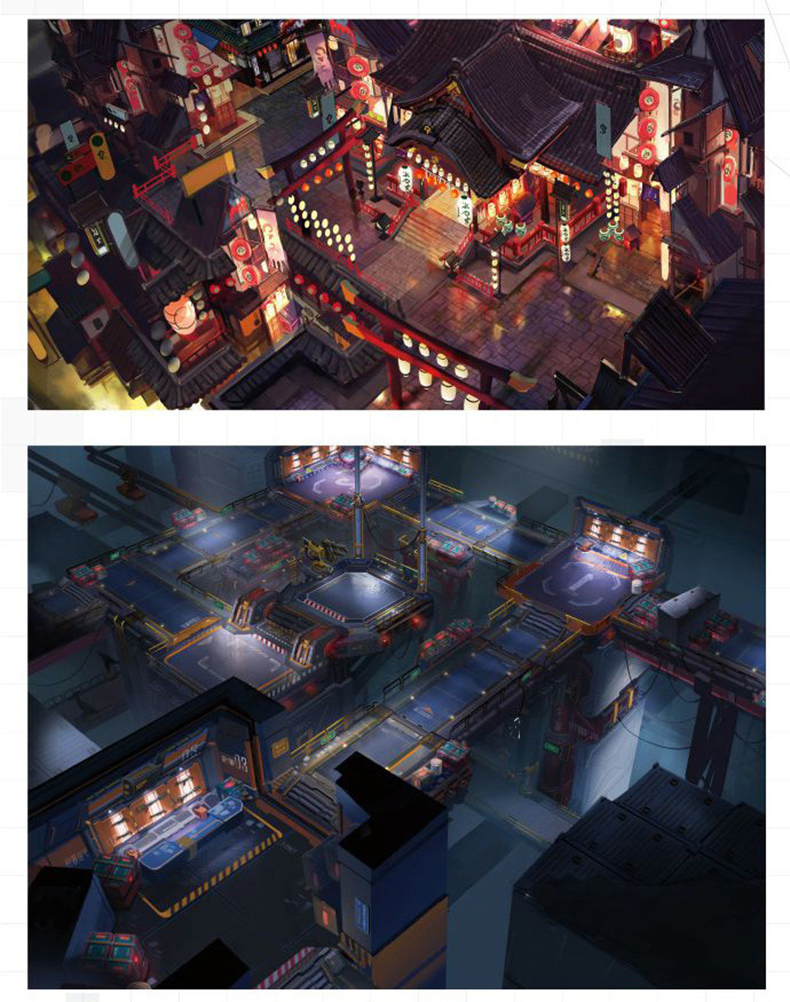 ETERNAL CITY art set