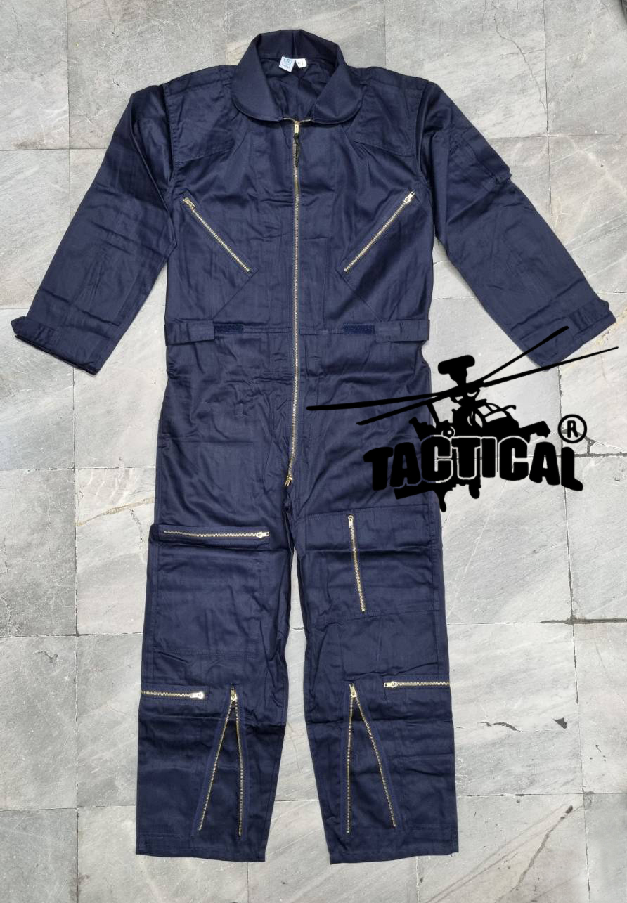 ชุดหมีช่าง ซิป กรมท่า