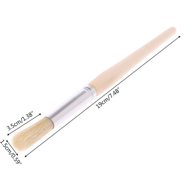 แปรงปัดผงกาแฟด้ามไม้ เล็ก 1610-324-1