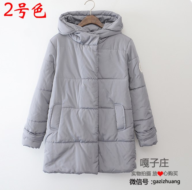 PreOrderคนอ้วน - เสื้อกันหนาวแฟชั่น ไซส์ใหญ่ คนอ้วน ผ้าฝ้ายบุนวม มีHood สี : เทา / ดำ / แดง