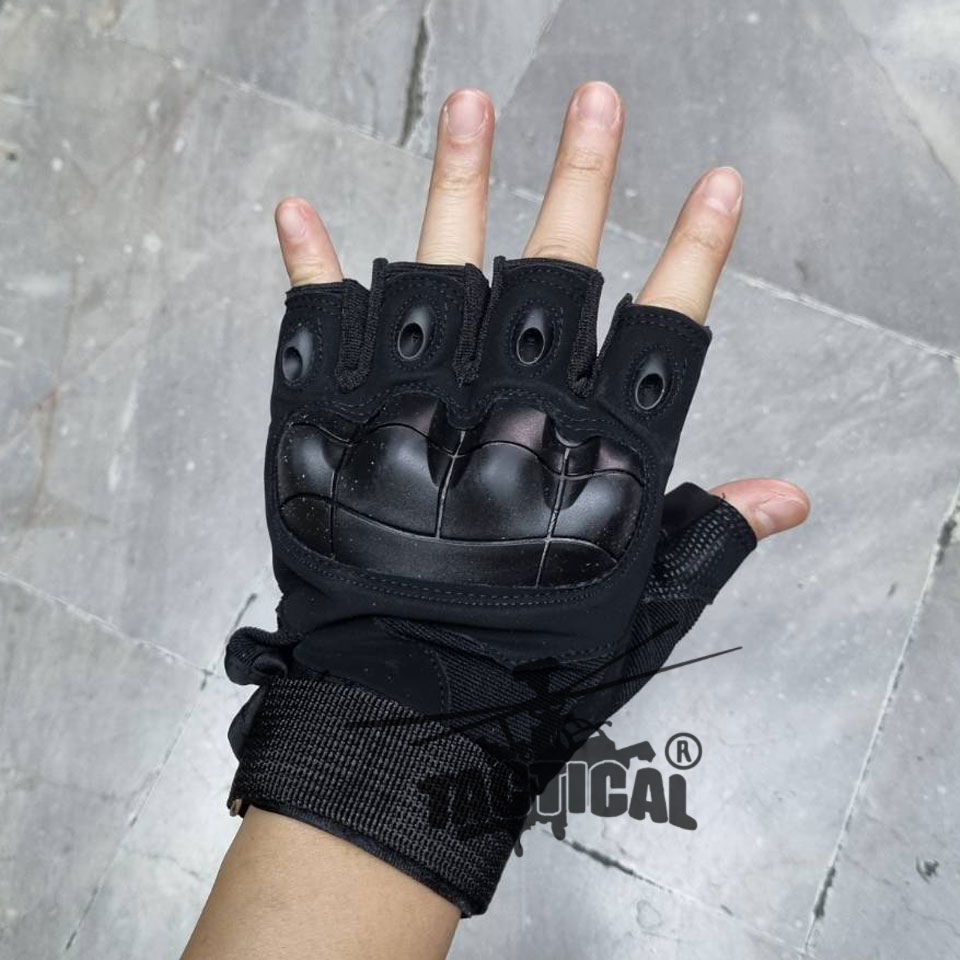 ถุงมือครึ่งนิ้ว OK สนับนิ่ม (3 สี)