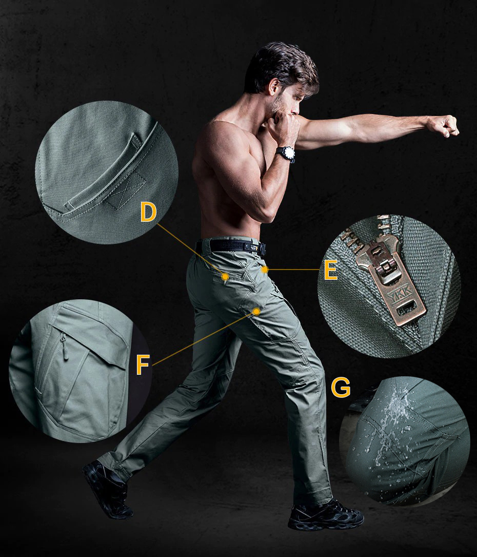 กางเกง Sector Seven IX9 เขียว ผ้าหนา ยืด กันน้ำ (ของแท้)