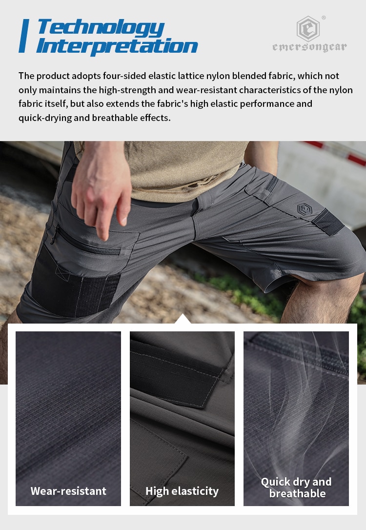กางเกงขาสั้นทรงยุทธวิธี ยี่ห้อ Emerson รุ่น Mastiff