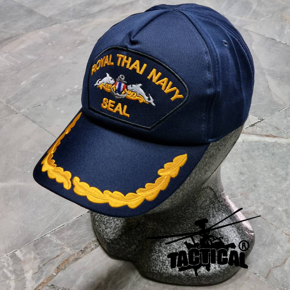 หมวกแก๊ปกรมท่า Royal Thai Navy มีช่อ