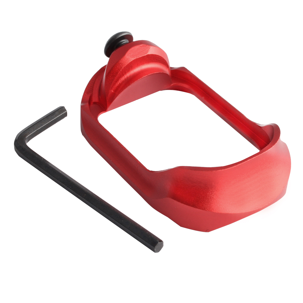 บ่อแม็ก งาน CNC Glock Gen 3/4/5 (3 สี) รุ่น Pro Magwell