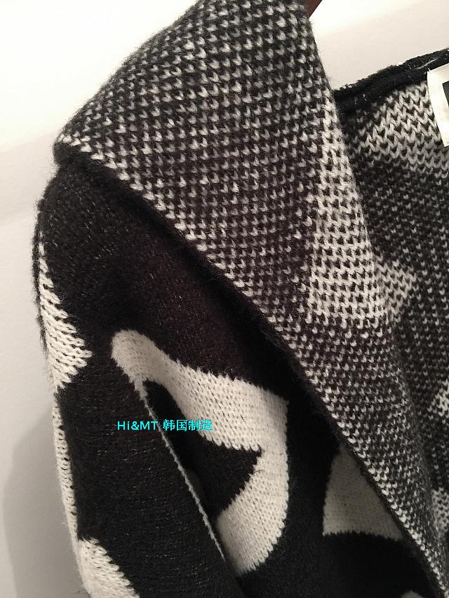 PreOrderเสื้อผ้าคนอ้วน - เสื้อกันหนาวคนอ้วน ไซส์ใหญ่ เสื้อคลุมไหมพรมตัวยาว มีHood สี : ดำ / ชมพู