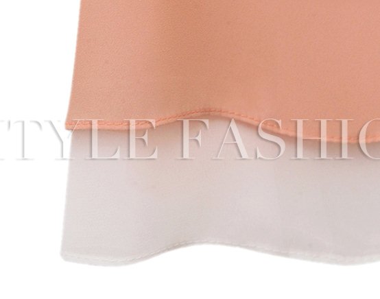 ##พร้อมส่ง## เสื้อแฟชั่นไซส์ใหญ่ แขนสั้น ผ้าชีฟอง เสื้อสองชั้นเย็บติดกัน สีเหลือง