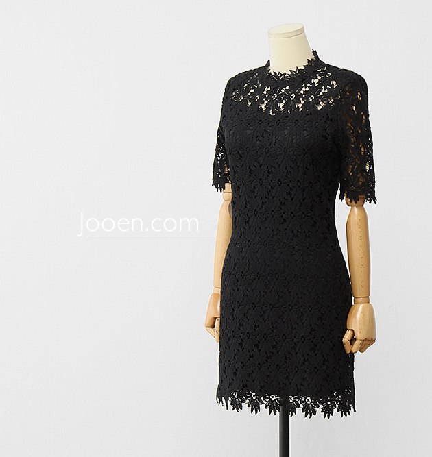 ##พร้อมส่ง## - เดรส แฟชั่นคนอ้วน ไซส์ใหญ่ ผ้าลูกไม้ทั้งชุด มีซับใน ซิบหลัง หรู ๆ ใส่ได้ทุกงาน สี : ขาว