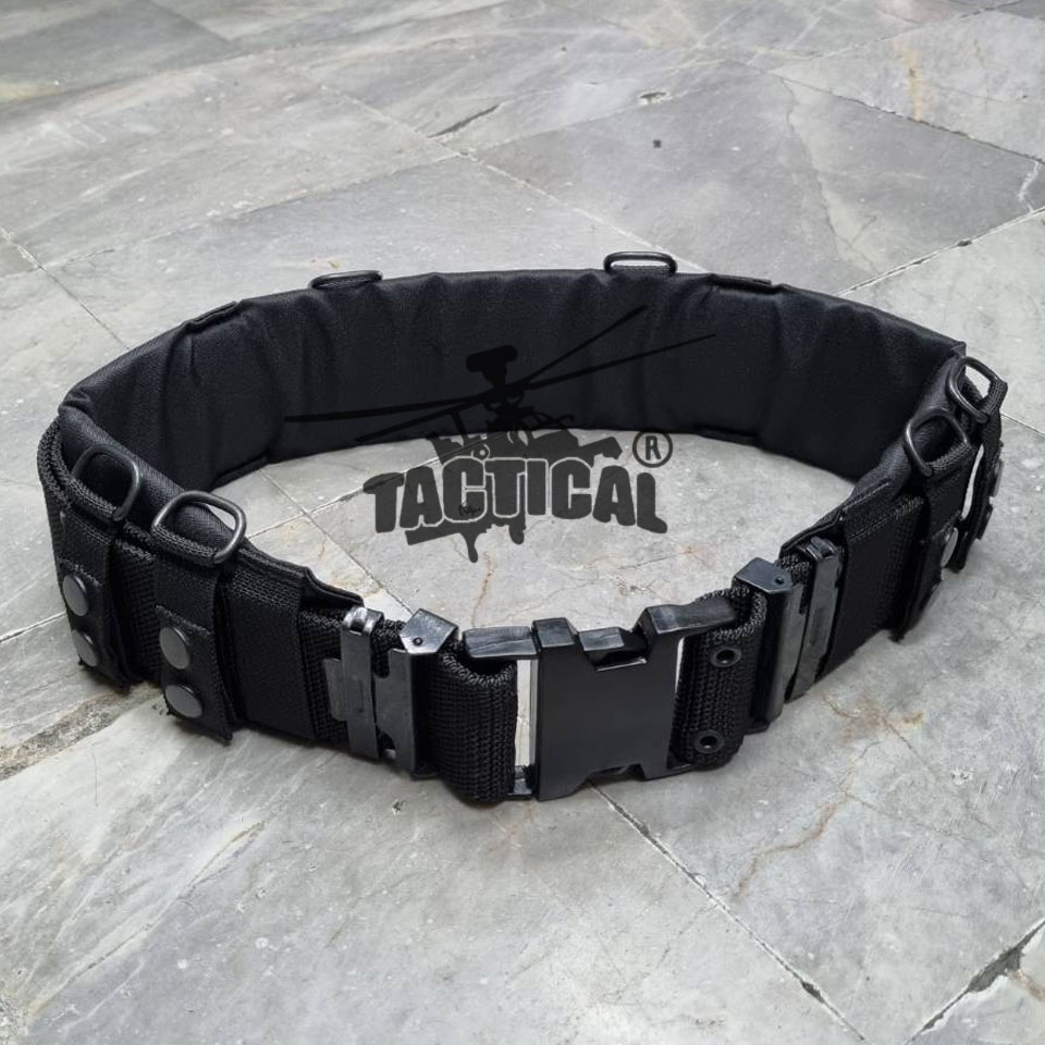 ชุดเข็มขัด + สายโยงบ่า แบบใหม่ (เหล็ก/ทองเหลือง) มีแยกขายเป็นชิ้น