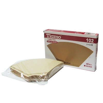 กระดาษกรองกาแฟ สำหรับถ้วยกรอง 2-4 แก้ว 1610-269