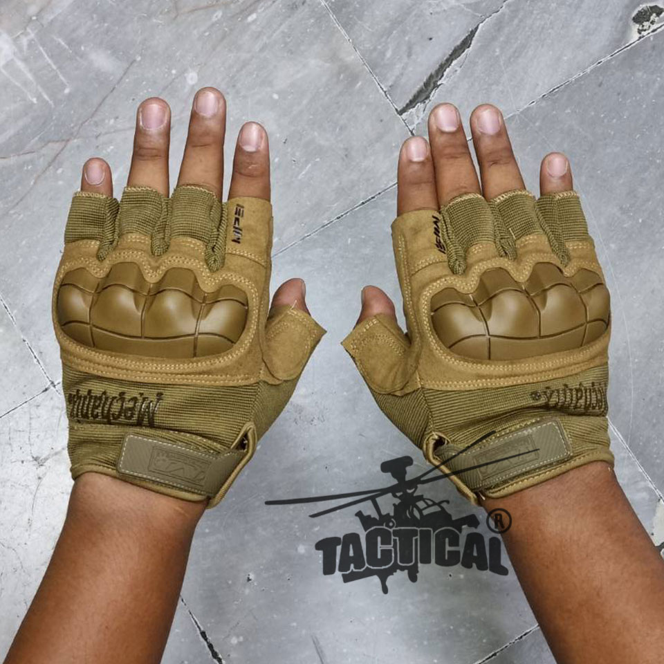 ถุงมือครึ่งนิ้ว Mechanix M-Pact 3