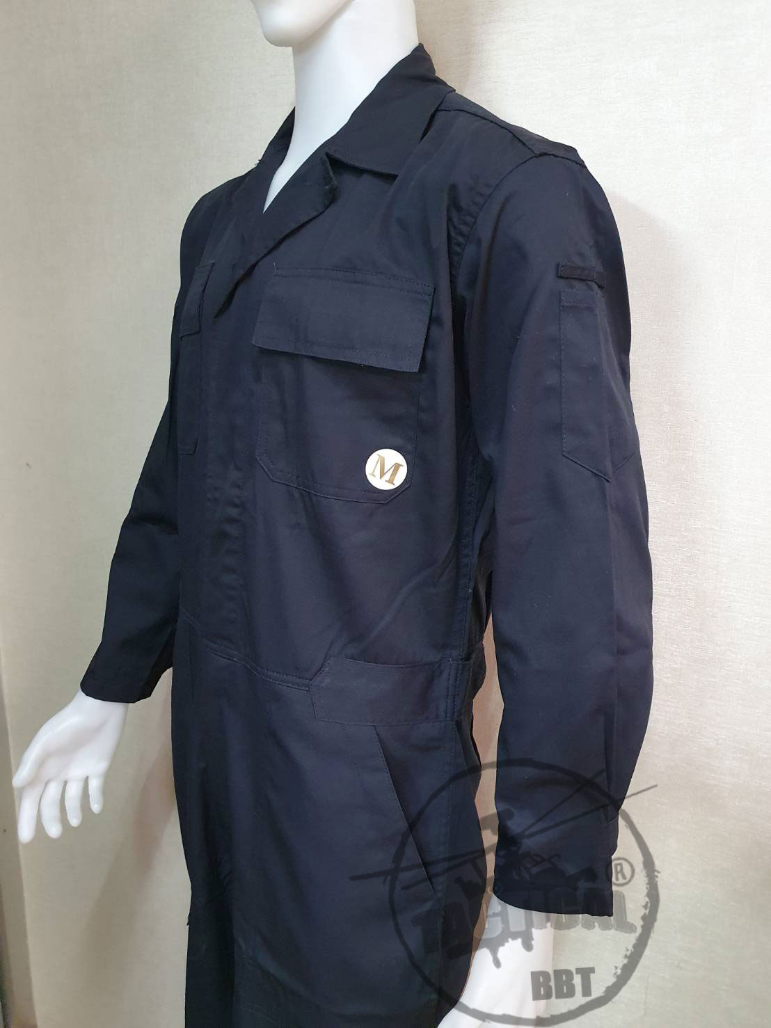 (SALE) ชุดหมีกระดุม กรมท่า