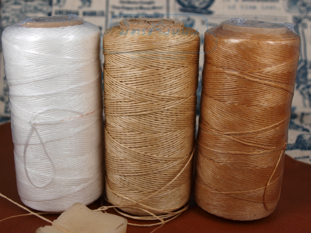 ด้ายเทียนนอก แบบเส้นเกลียวกลม ขนาด 0.8 มิล แบบญี่ปุ่น