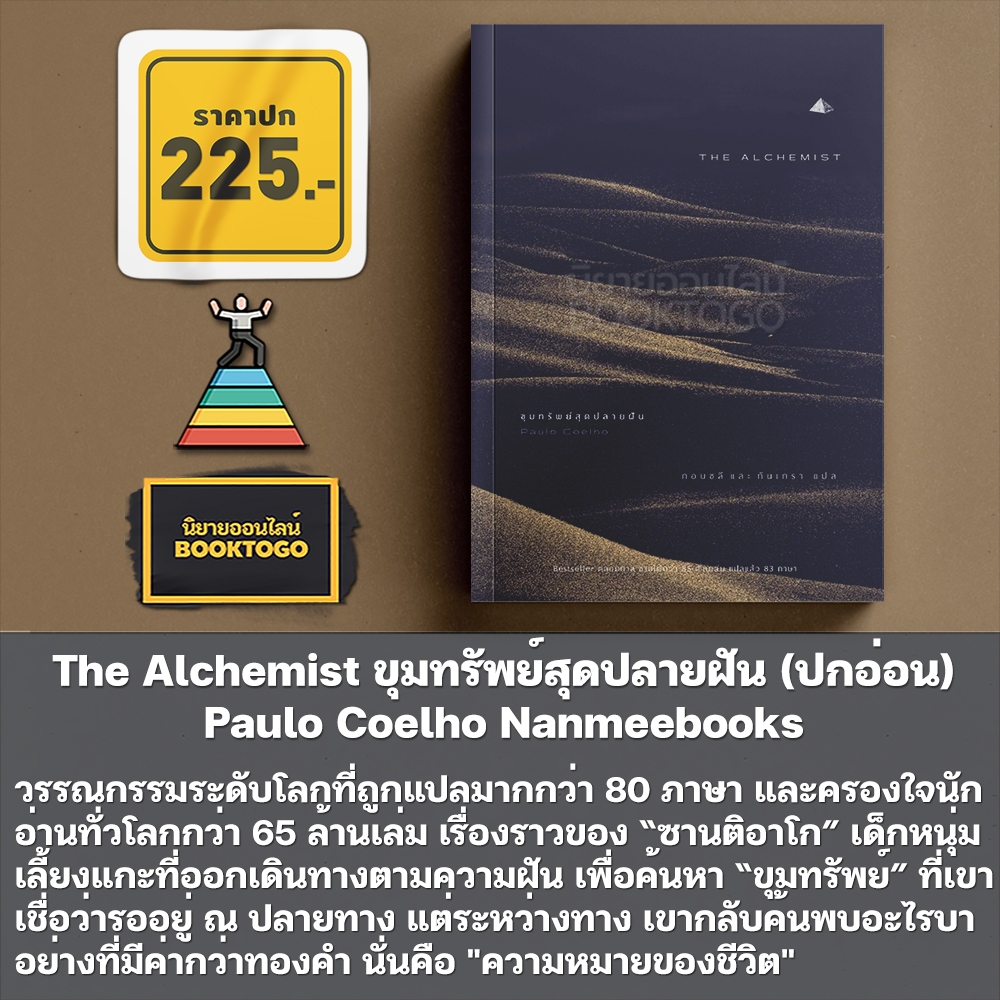 (พร้อมส่ง) Box Set The Alchemist ขุมทรัพย์สุดปลายฝัน + Maktub ลิขิตไว้ ณ ปลายฝัน Paulo Coelho Nanmeebooks