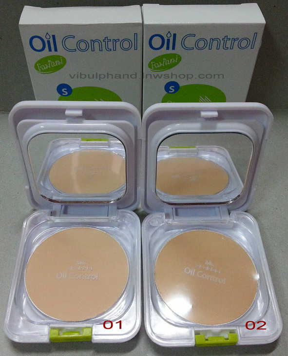 Shimona Oil Control Powder ชิโมน่าแป้งทาหน้าผสมสารกันแดดและควบคุมความมันบนใบหน้า