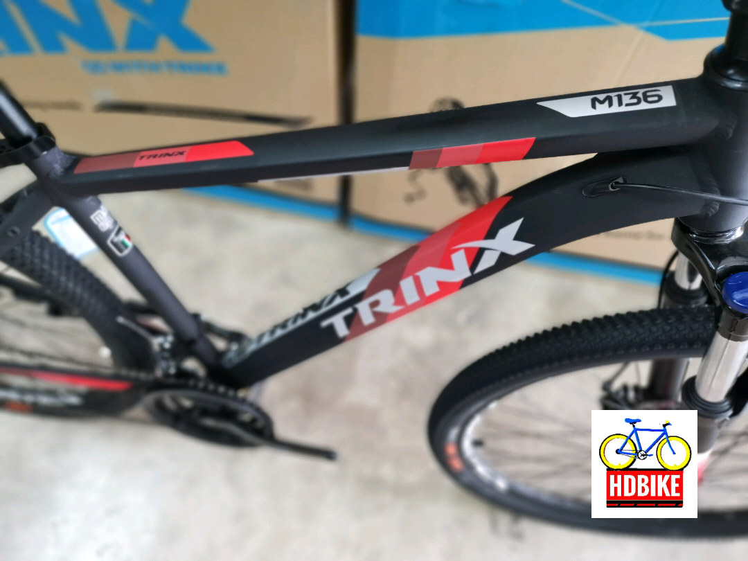 จักรยานเสือภูเขา TRINX M136E เฟรมอลูมิเนียม ล้อ27.5นิ้ว